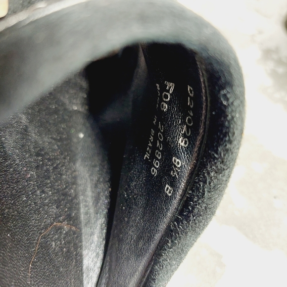 Cole Haan Black Women's Slip On Clog Heeled Mules B108 - Picture 9 of 10